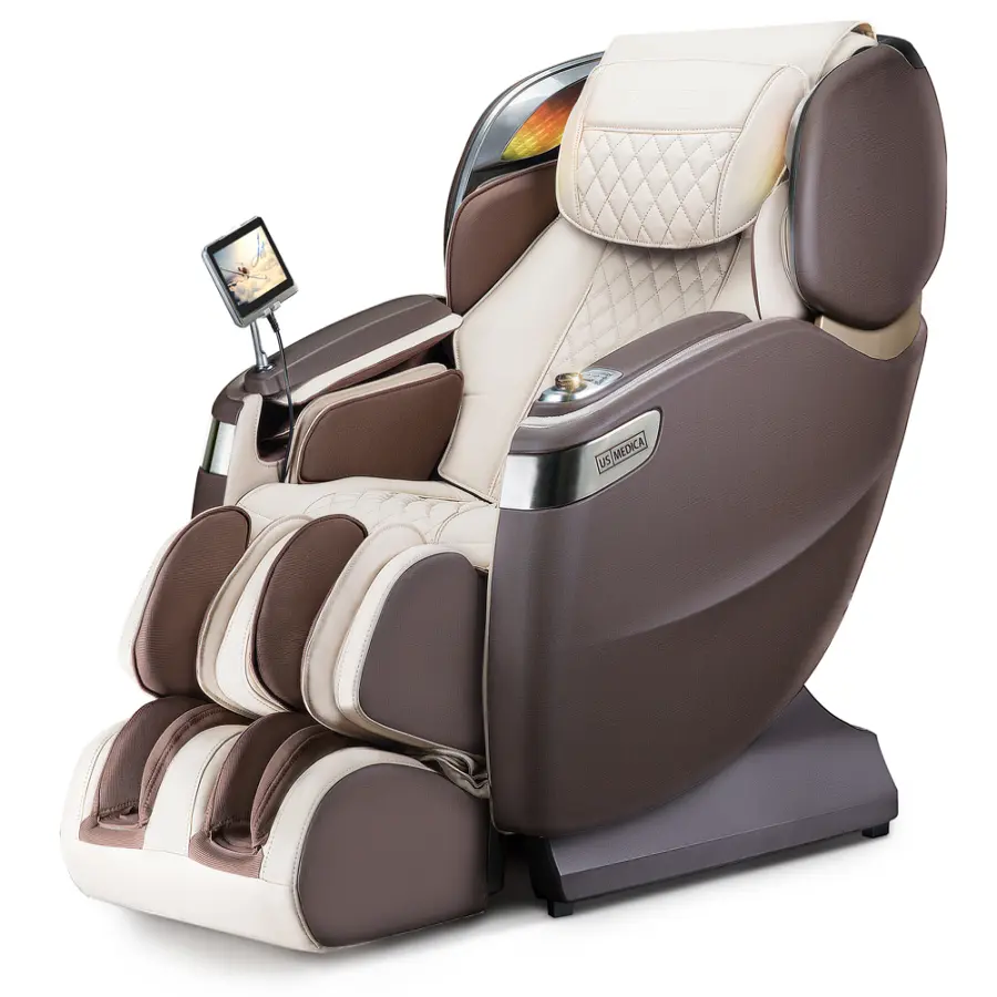 Массажное кресло US-MEDICA Jet (коричневое)